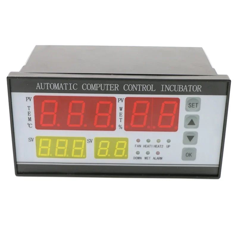 XM-18 Egg Incubator Controller Thermostat Hygrostat Full Automatic Microcomputer Control with Temperature Humidity Sensor Probe