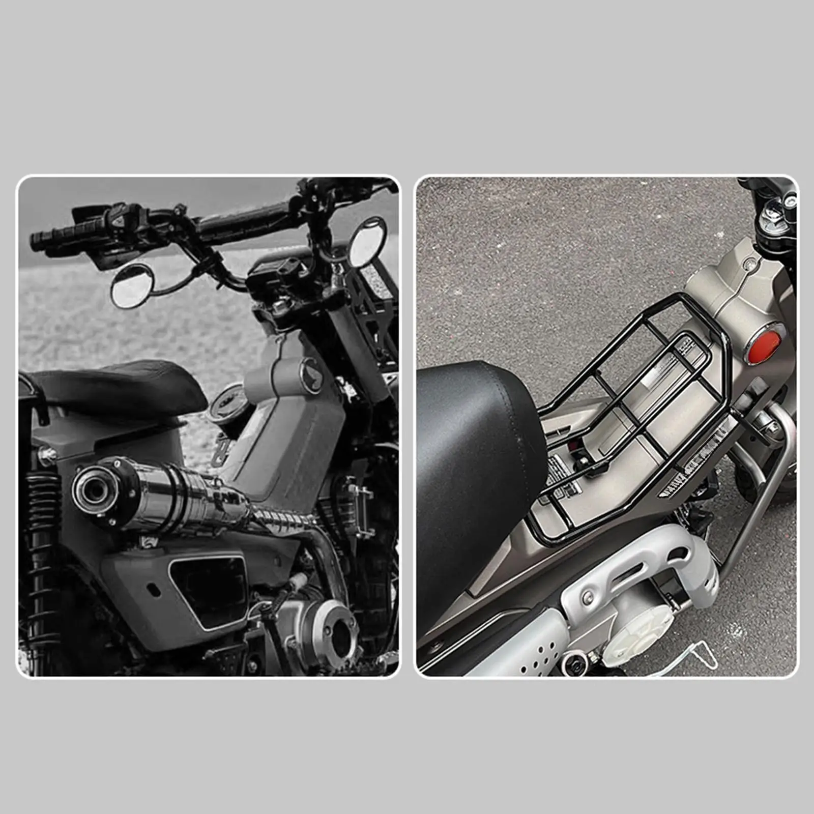 

Motorcycle Center Rack Easy to Install Motorcycle Accessories for Honda