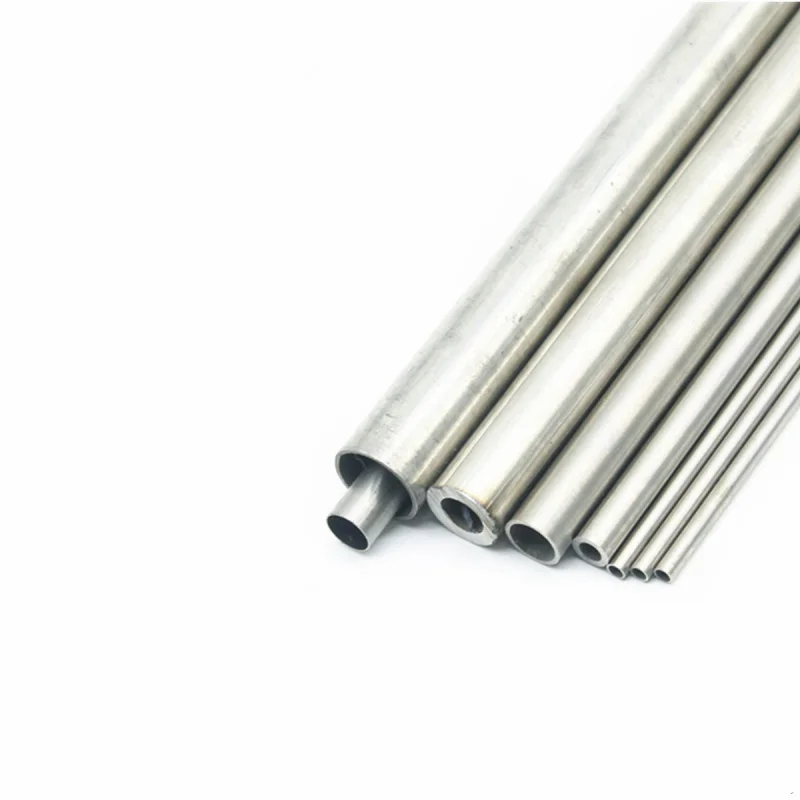 OD1/1.5/2/3/5/6/7/8/10/12mm 304Seamless Stainlessy SteelTube Length 50~500mm Round Capillary Seamless Straight Tube