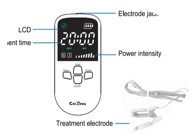 

Smart Sleep Instrument Anxiety Relief Sleep Nerves Insomnia Soothe Device CES Brain Stimulation Hand Held Sleeping Aid Device