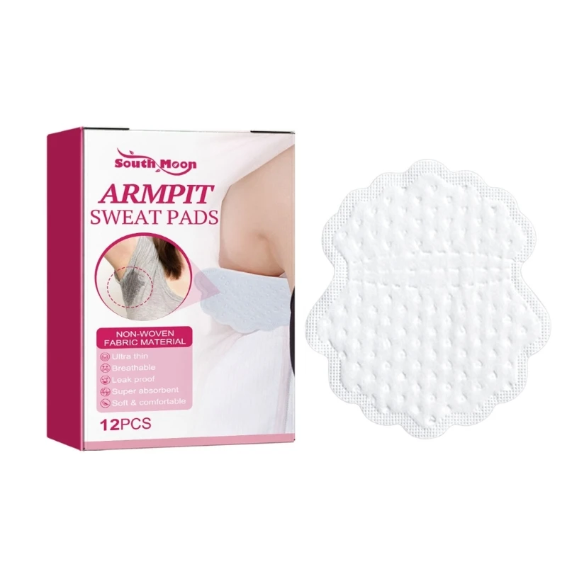 

Y1UF Sweat Perspiration Pads Underarm Sweat Pads Deodorant For Women Armpit Absorbent