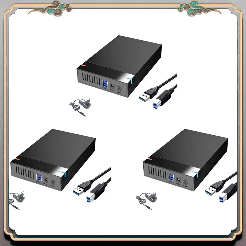 

A46M-3 Комплект 3,5-дюймового корпуса для жесткого диска SATA-USB 3.0 — корпус внешнего жесткого диска, передача данных, жесткий диск для ПК и ноутбука, вилка европейского стандарта