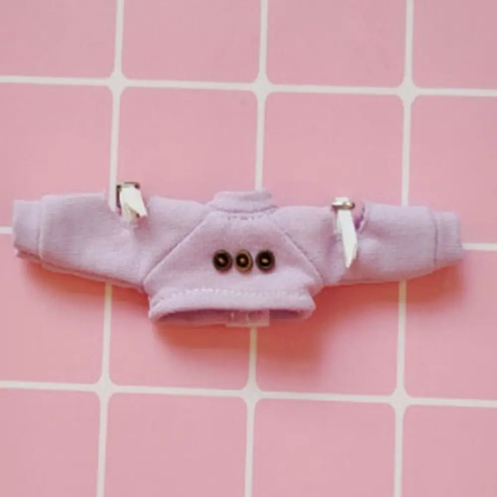 New Handmade Hoodie Skirt Set Casual Wears Replaceable OB11 Dolls Clothes Accessories For 1/11 OB11 Dolls/for 1/12 Bjd Dolls