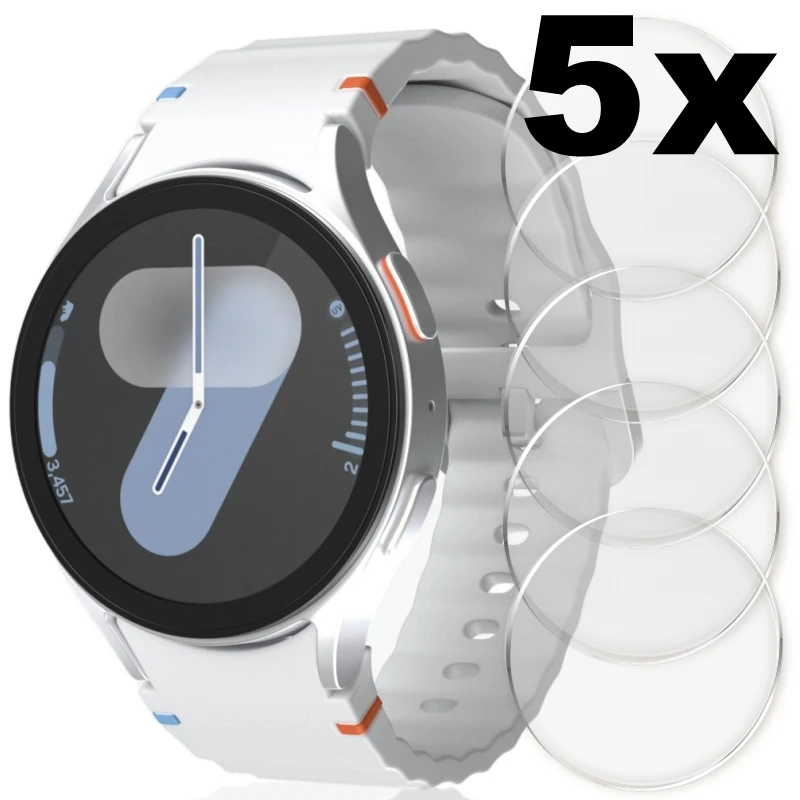 삼성 갤럭시 워치 8 7 6 5 4 40/44/47mm Watch8 강화유리 스크린 보호필름 (갤럭시 7 8 울트라 4 클래식 호환) 1-5개