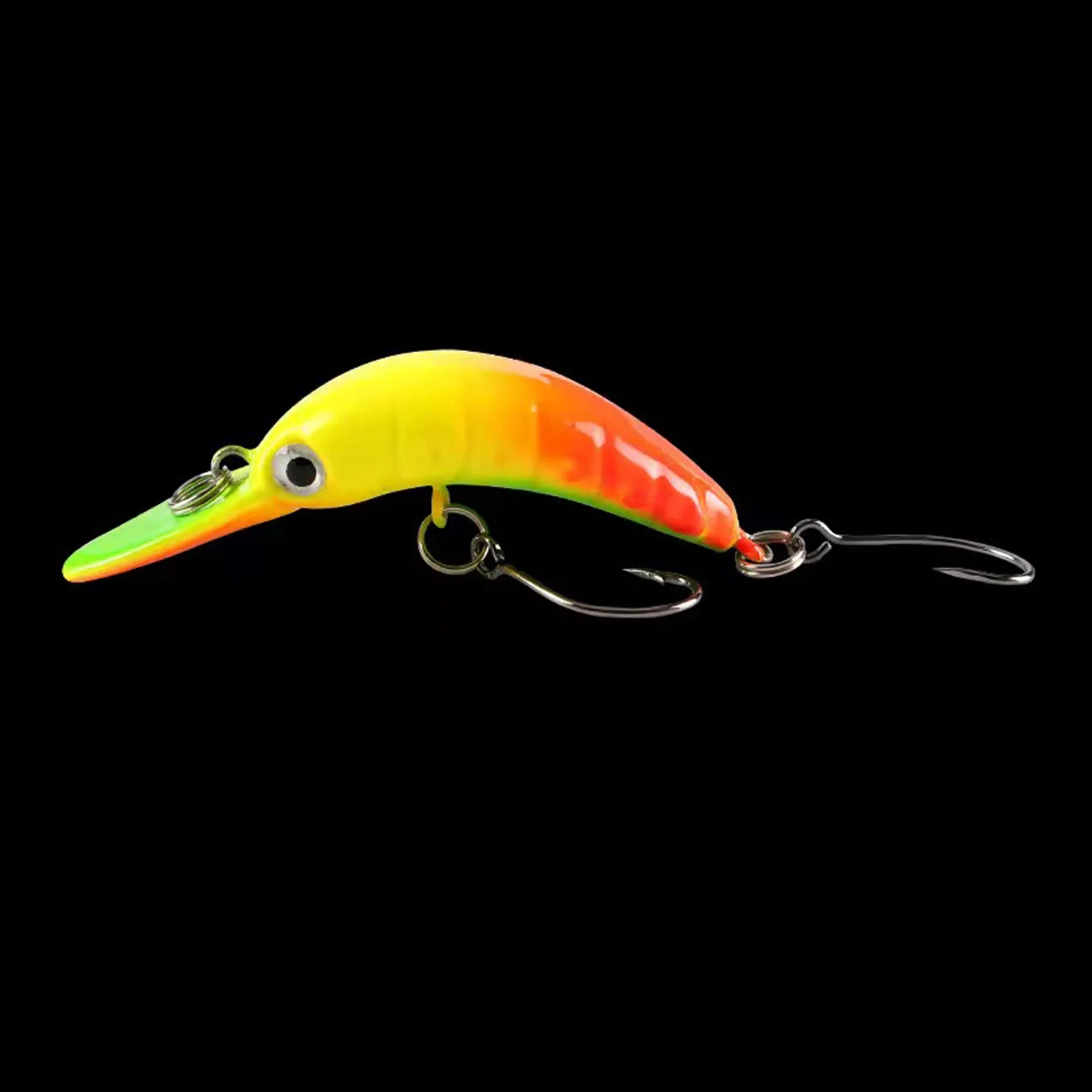 1 PCS Wobbler Fishing Lure Mini Crankbait RICE Trout 40mm 1.4g 8 Colors Freshwater Minnow Crank Artificial Hard Bait Pike Tackle