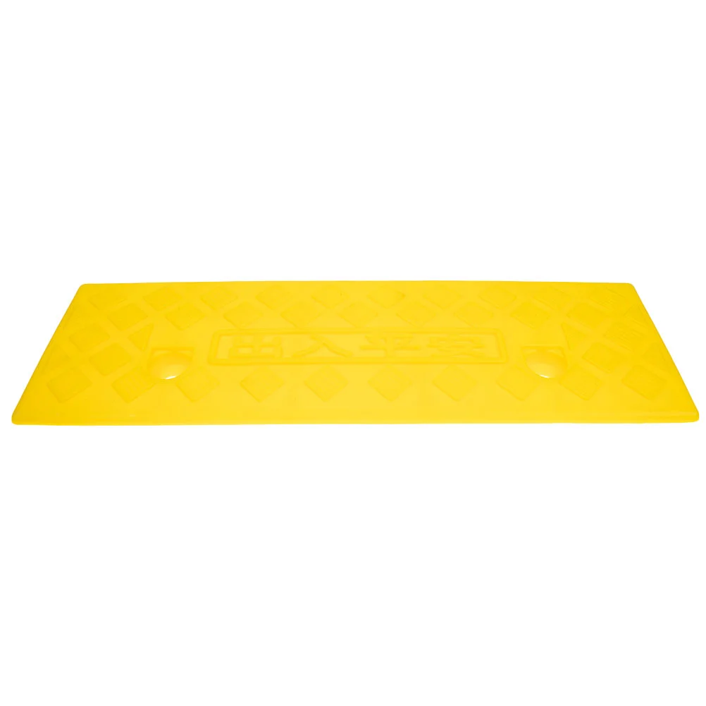 

2 Pcs Step Mat Shed Ramp Bump Stops Car Automotive Threshold Ramps for Wheelchairs Truck Loading Leveling Driveway Guard Curb