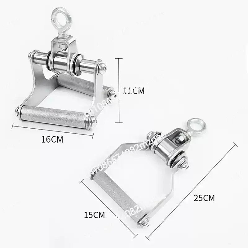 T bar tension rod trainer high pull-down V-handle fitness equipment accessories