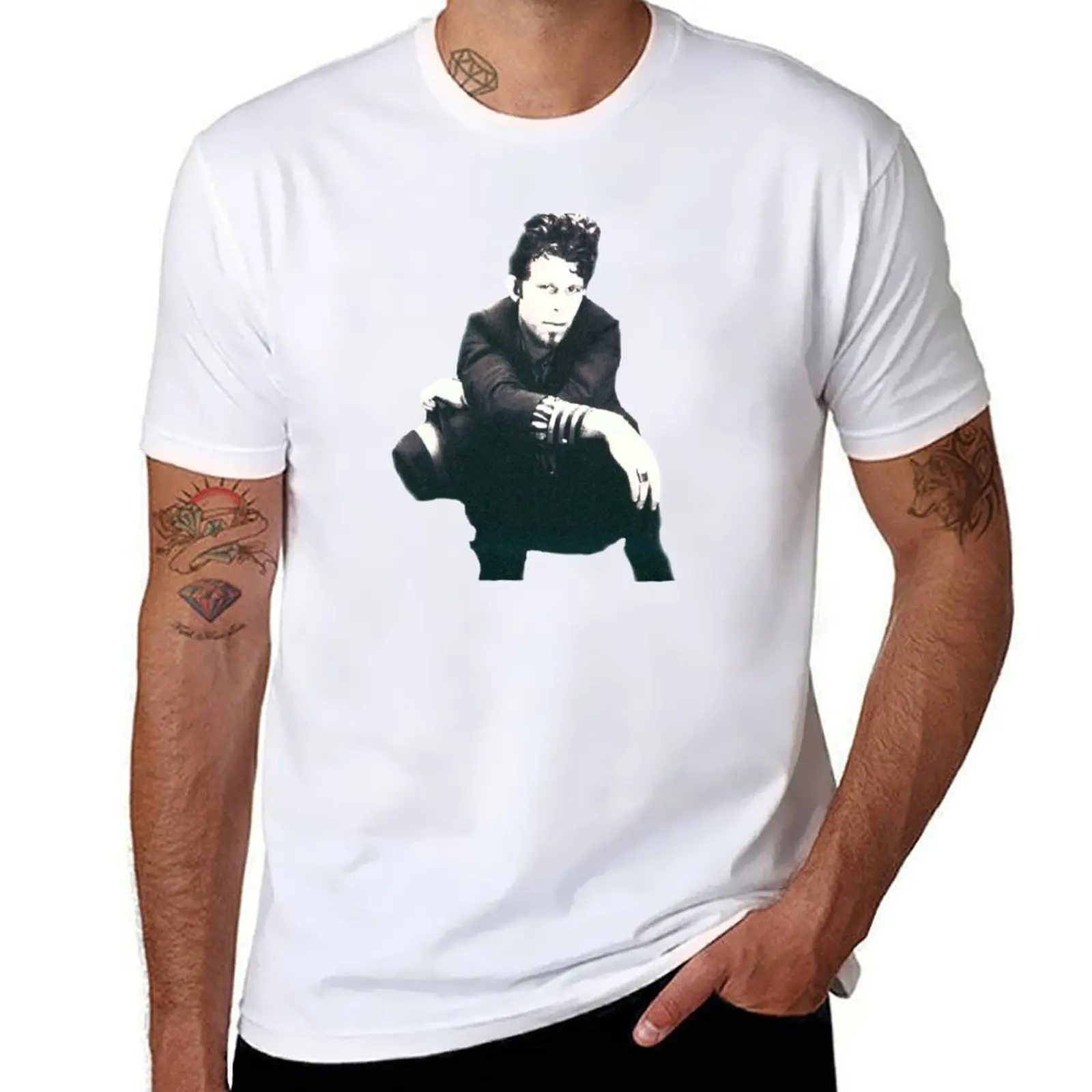 

Tom Waits Image T-Shirt man t shirt summer g man t shirts for men T-Shirt