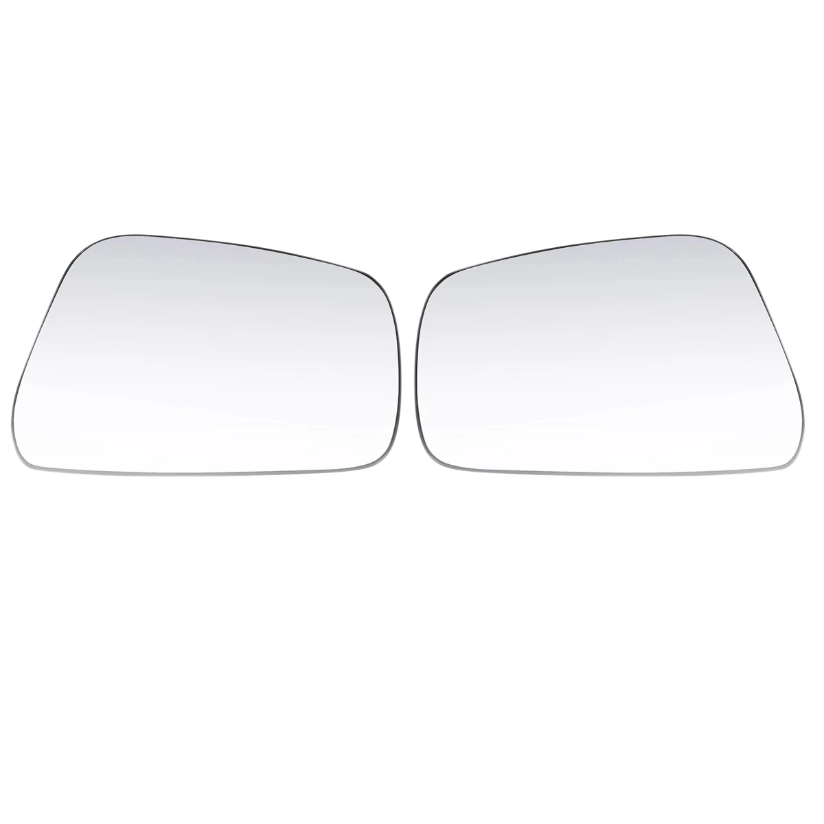 

1 Pair Rear View Mirror Electric Wing Door Heated Rearview Mirror Glass for Nissan Navara D40