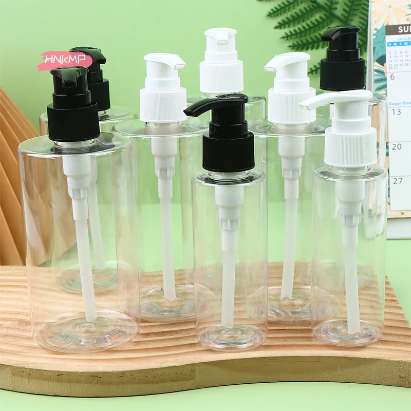 1 Stück nachfüllbare tragbare Presstyp Shampoo Duschgel Feuchtigkeitscreme Flüssige Lotion Kosmetikbehälter Flasche für Reisen