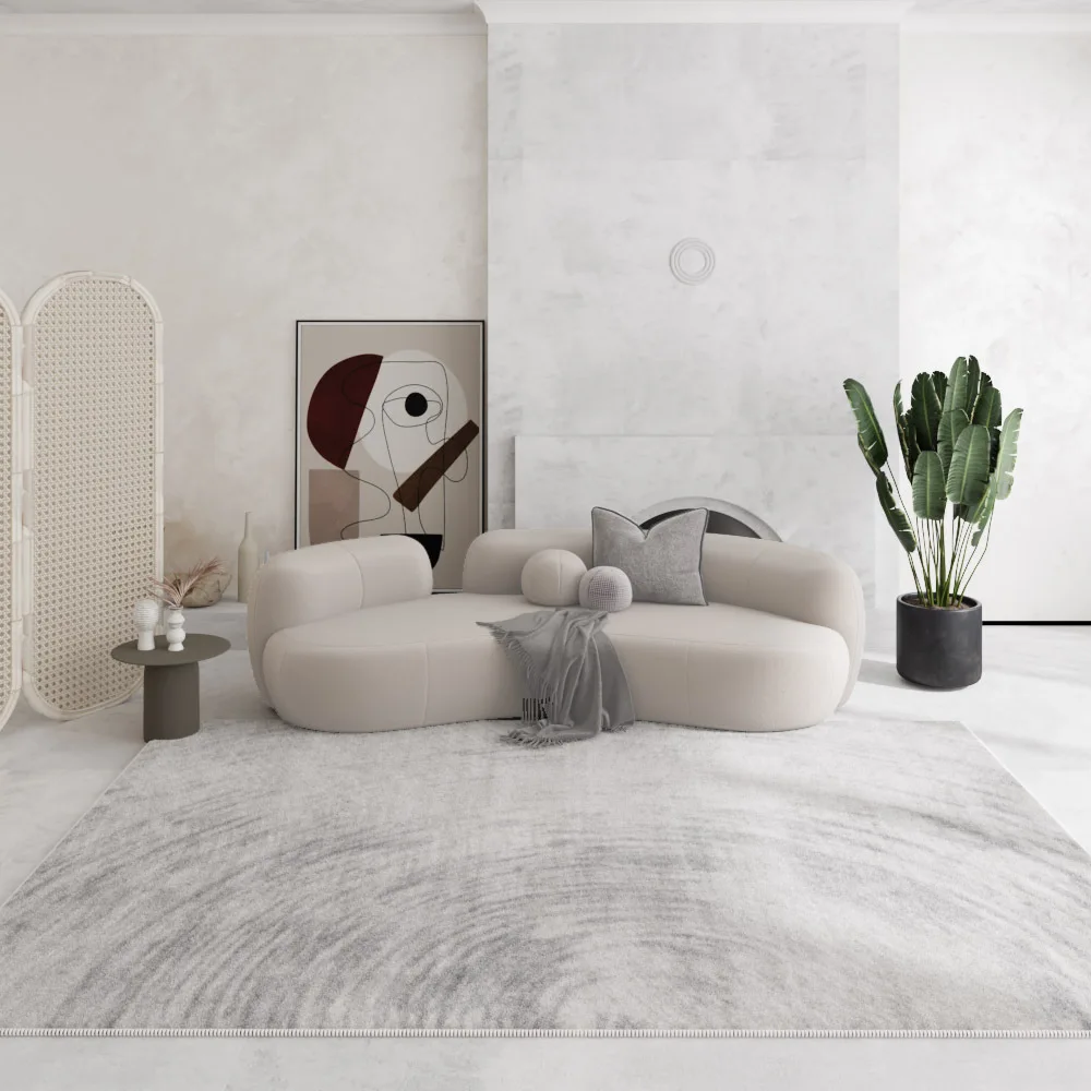 

Ковер для гостиной из искусственного кашемира, индивидуальная линия, бытовой журнальный столик, прикроватный нескользящий напольный коврик, производитель оптовой продажи