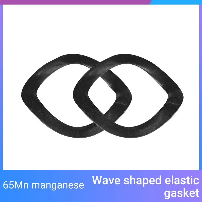 50-200Pcs M3 M4 M5 M6 M8 M10 M12 M14 M16 M19 M21 M24 M27-M30 Three Wave Crest / Wave Type Gasket / Wave Washer / Spring Washer