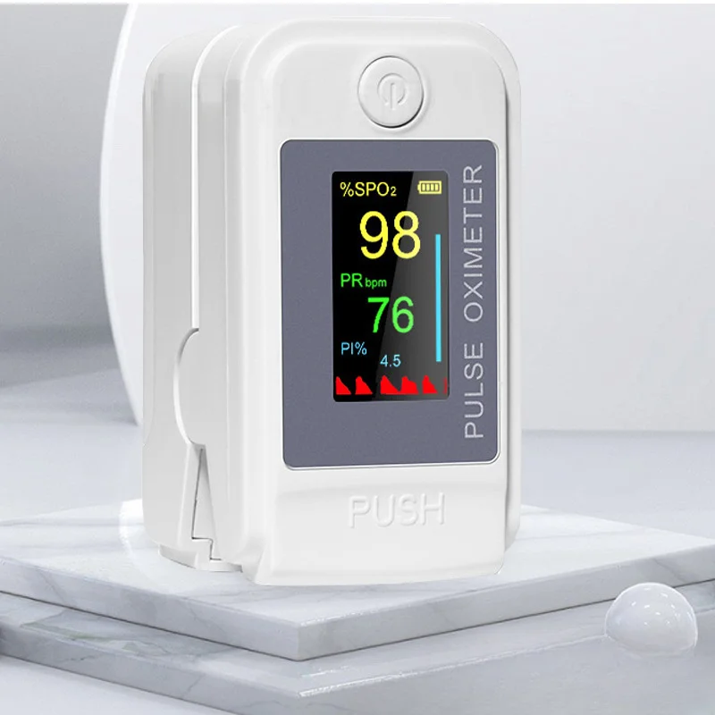 Lk89 blood oxygen meter four-color TFT screen finger clip blood oxygen pulse detection Oximeter blood oxygen meter