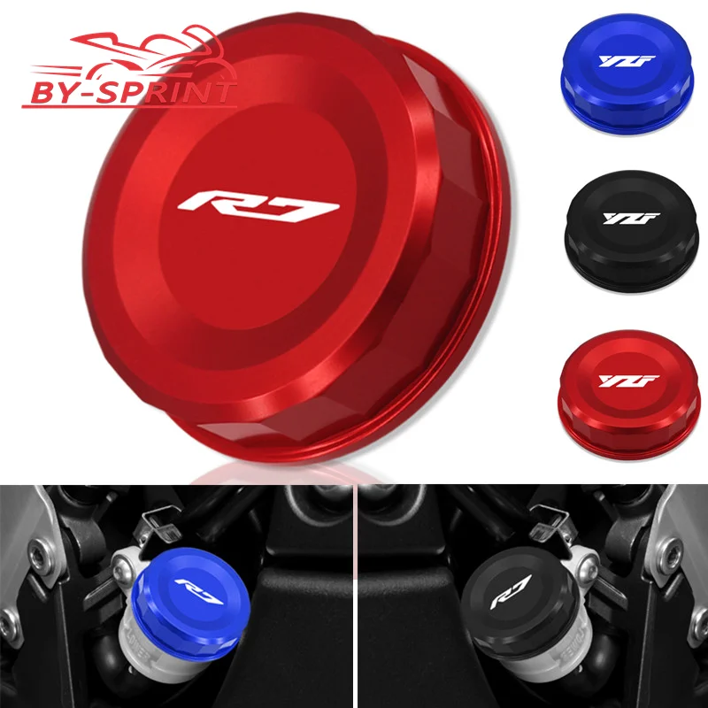 NEW r7 Motorcycle Modified Front Brake Fluid Reservoir Cover Cap Parts For R7 YZF-R7 YZFR7 2021 2022 2023 2024 2025