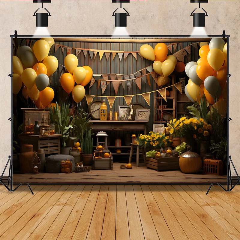 Beautiful Decorations For Baby Shower Party Photography Backdrops Props Birthday Children Newborn Photo Studio Background BE-03