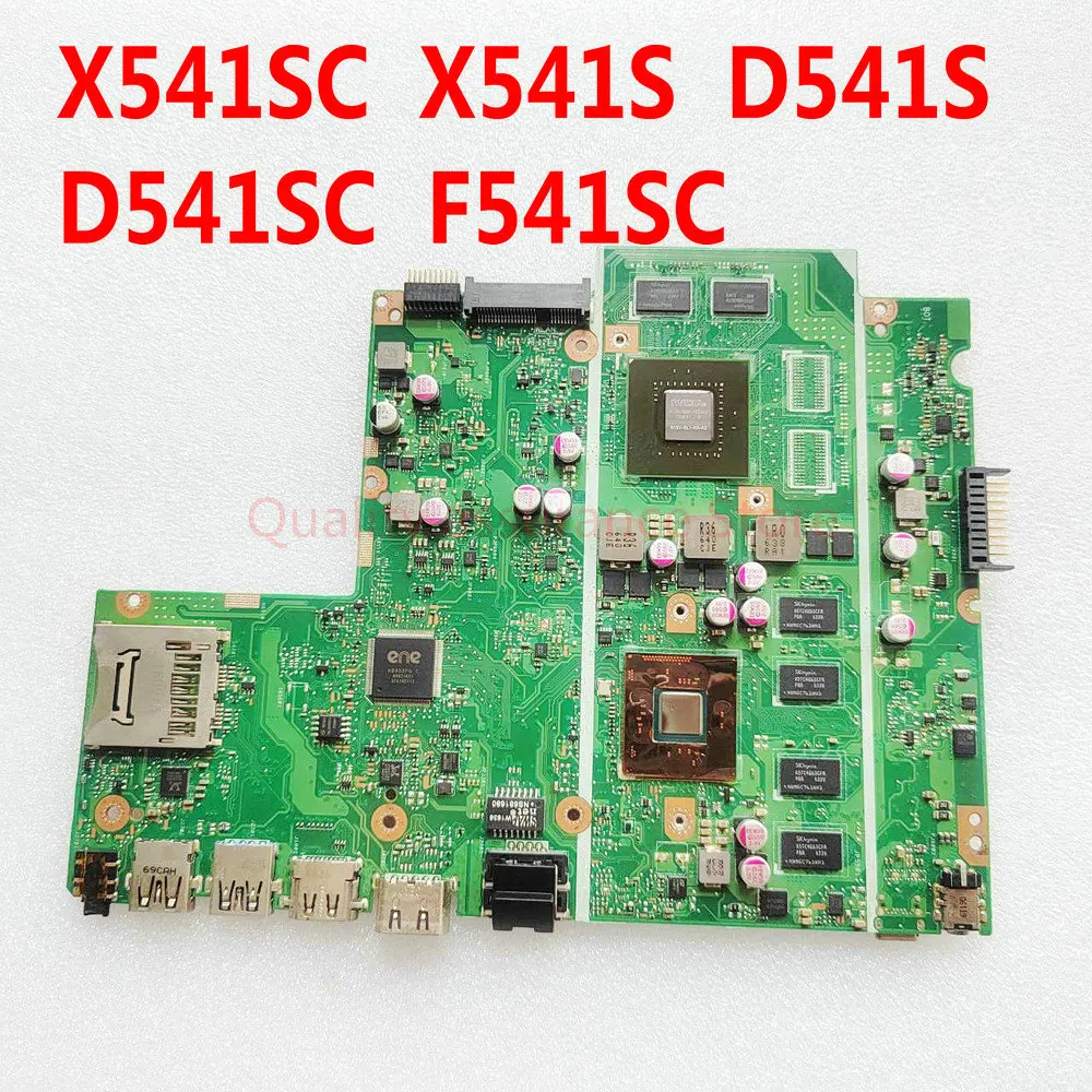 

X541SC Mainboard For ASUS X541S D541S X541 A541SC F541SC D541SC R541SC Laptop Motherboard W/N3060 N3610 CPU 4GB-Memory