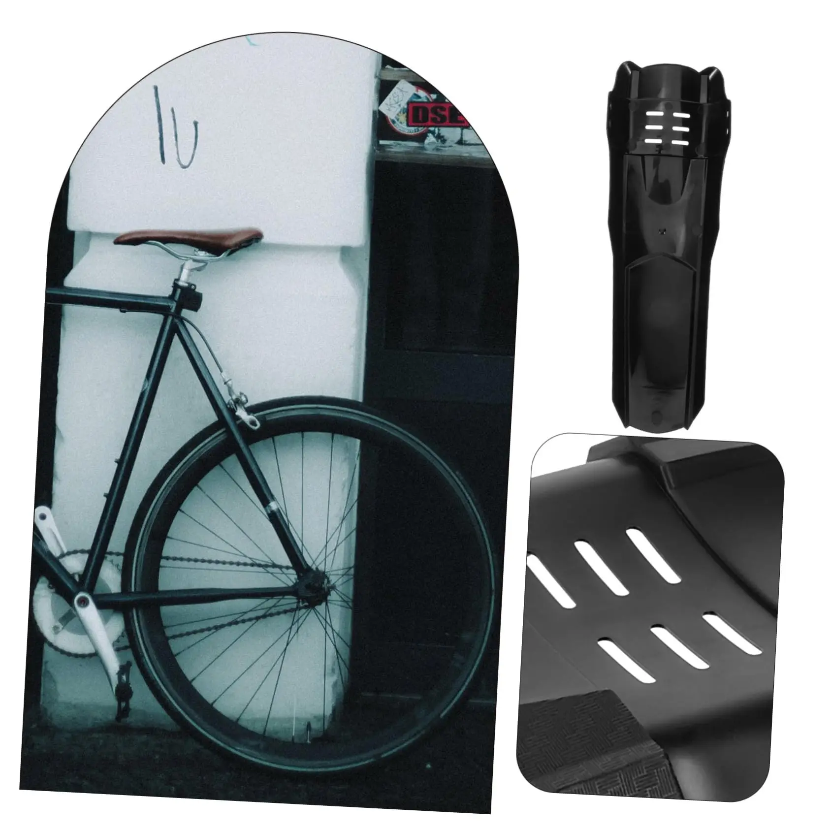 

Mountain Bike Protective Mudguard Set Front and Rear Engineered for Durability and Low-Weight Performance on Trails