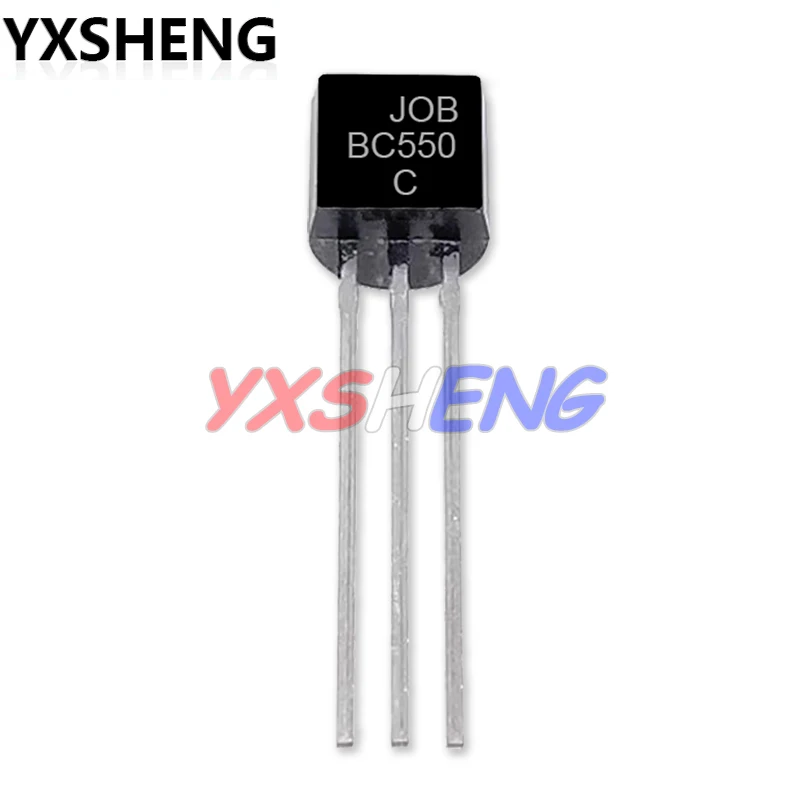 100PCS/LOT 50Pairs(50pcs BC550C + 5pcs BC560C)Transistor BC550 BC560 0.1A TO-92 Triode