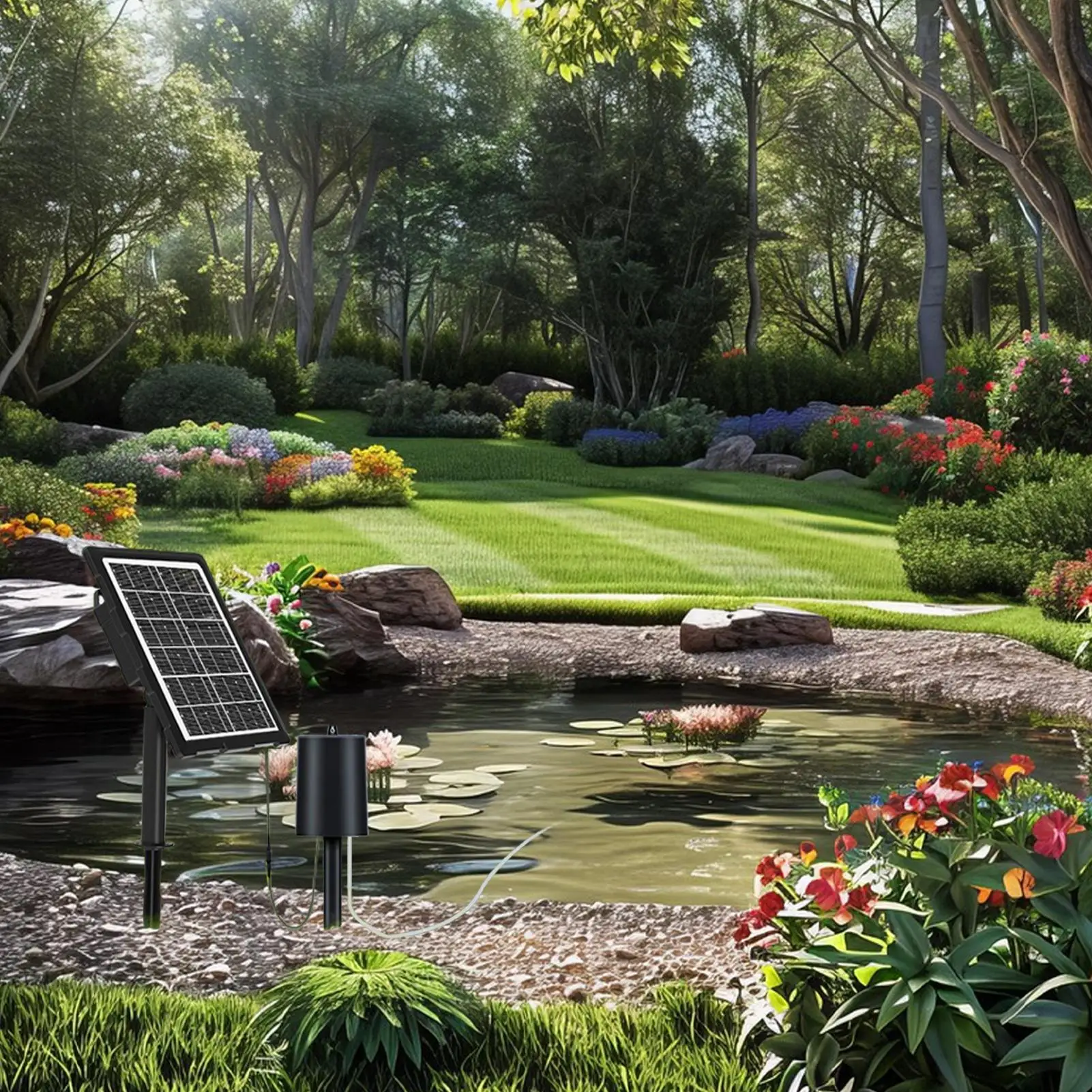 

Solar Powered Pond Aerator Solar Powered Aquarium Oxygenator 3 Working Modes Aquarium Oxygen Aerator With Pipe And Air Bubble