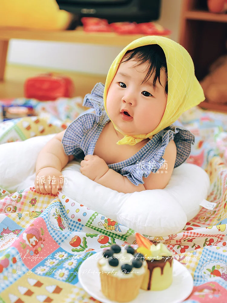 

Childrens photography clothing props babys hundred day photo one year old photo retro style fairy tale disfraz bebes 신생아