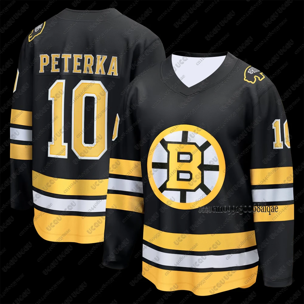 Herbst Winter Neue Eishockey-Trikots für Herren Boston Bruins Eishockey-Trikots Freizeit-Sport-Langarm-T-Shirts Damen Herren Trikots – Detail 10