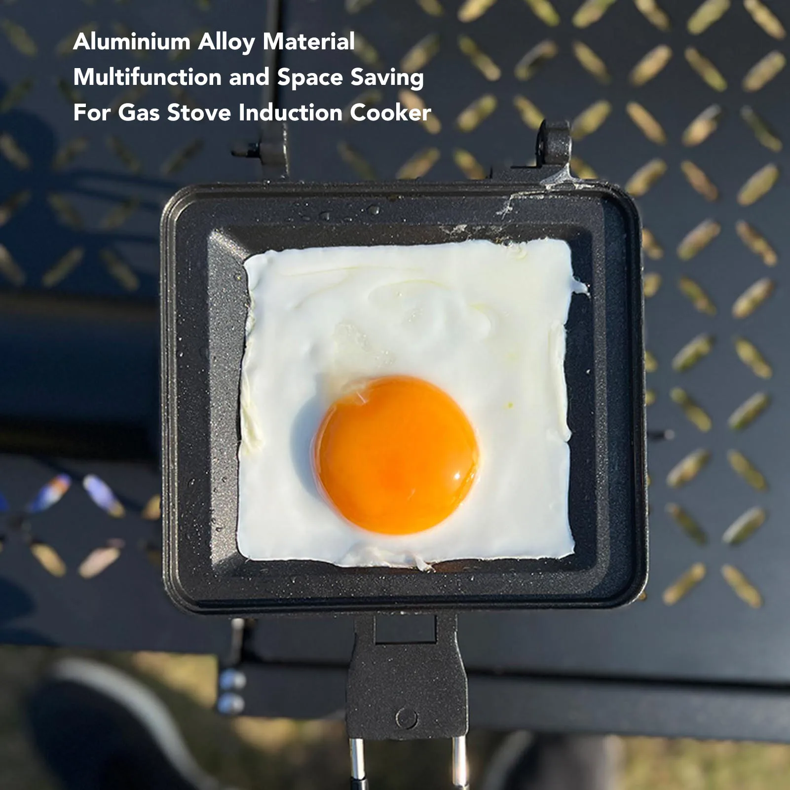 سبائك الألومنيوم موقد غاز صانع الساندوتشات تصميم قابل للفصل سهل التنظيف أداة ساندويتش ساخنة للمنزل مطعم اكسسوارات المطبخ #3