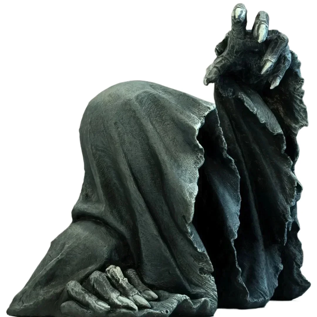 Reaper Death ghost Ringwraiths Bust Resin Statue Model Halloween haunted house escape room Desktop Home Decor Ornament Crafts