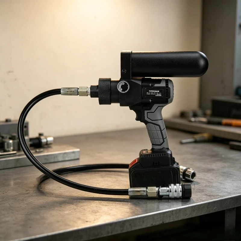 SL-240S Lithium Battery Handheld Mini Electric Hydraulic Pump 70TPa High Pressure Portable Tool