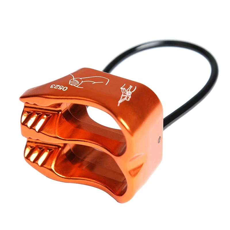 Outdoor High-Altitude Descent Device High-Rise Slow Descent Device Protector Downhill Cable Descender