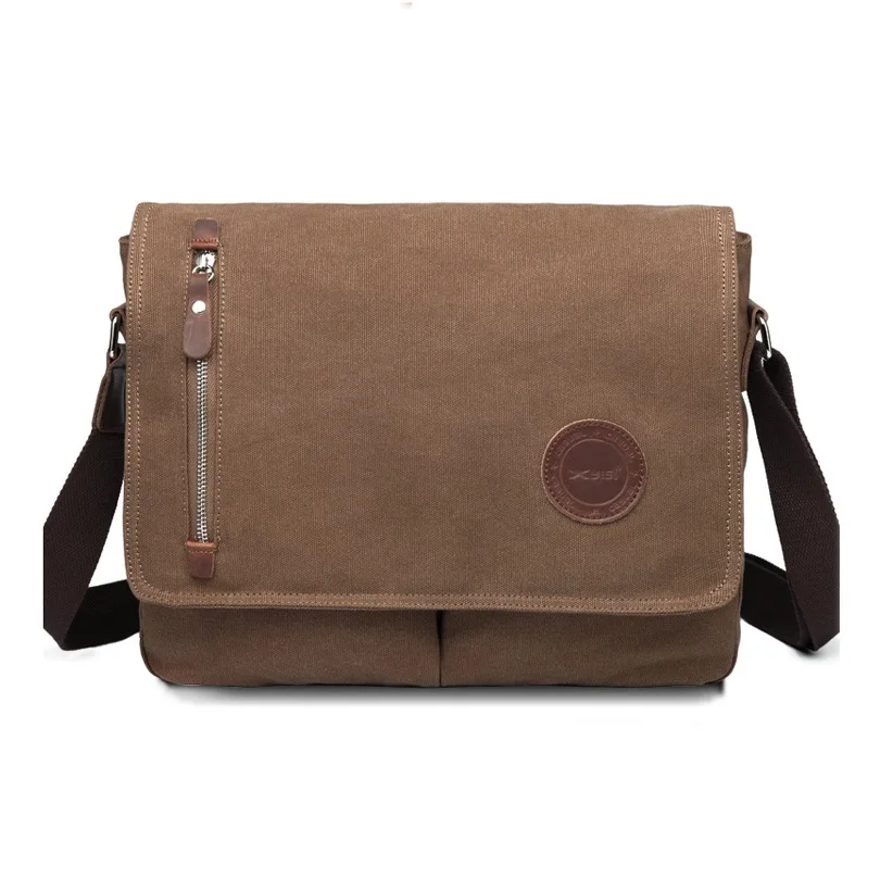 

Canvas Men Shoulder Bags Fashion Men's Crossbody Bag Unisex Messenger Bags Male Side Bags