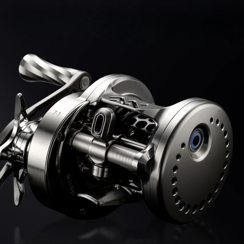 Micrometer Drum DC All-Metal Tossing Drip Wheel Universal  Micro Bait Casting Reel Smart Fishing