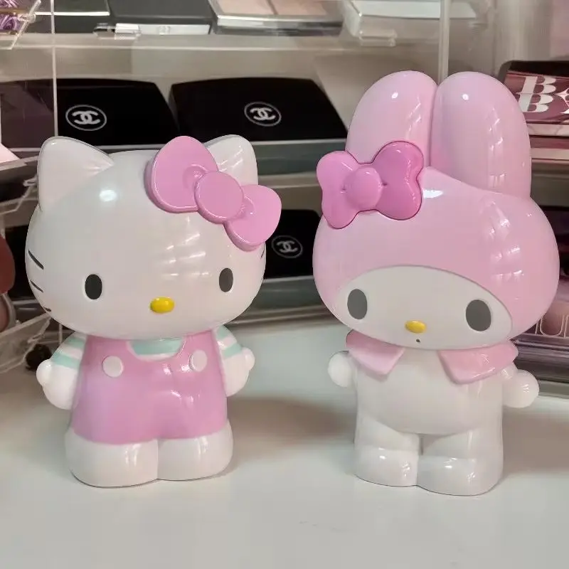 Sanrio Kuromi Hellokitty My Melody Cinnamoroll Characters Series Cute Pen Holder Stationery Makeup Brush Storage Ornament Gifts