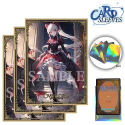 60PCS 67*92mm Overlord Anime Card Sleeves Foil Board Game Trading Card Protector for MTG/PKM Holiday/Christmas Gift