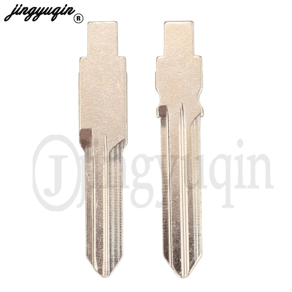 jingyuqin Flip key Blade For Renault Megane Modus Espace Laguna Duster Logan DACIA Sandero Fluence Clio Kango For NISSAN ALMERA