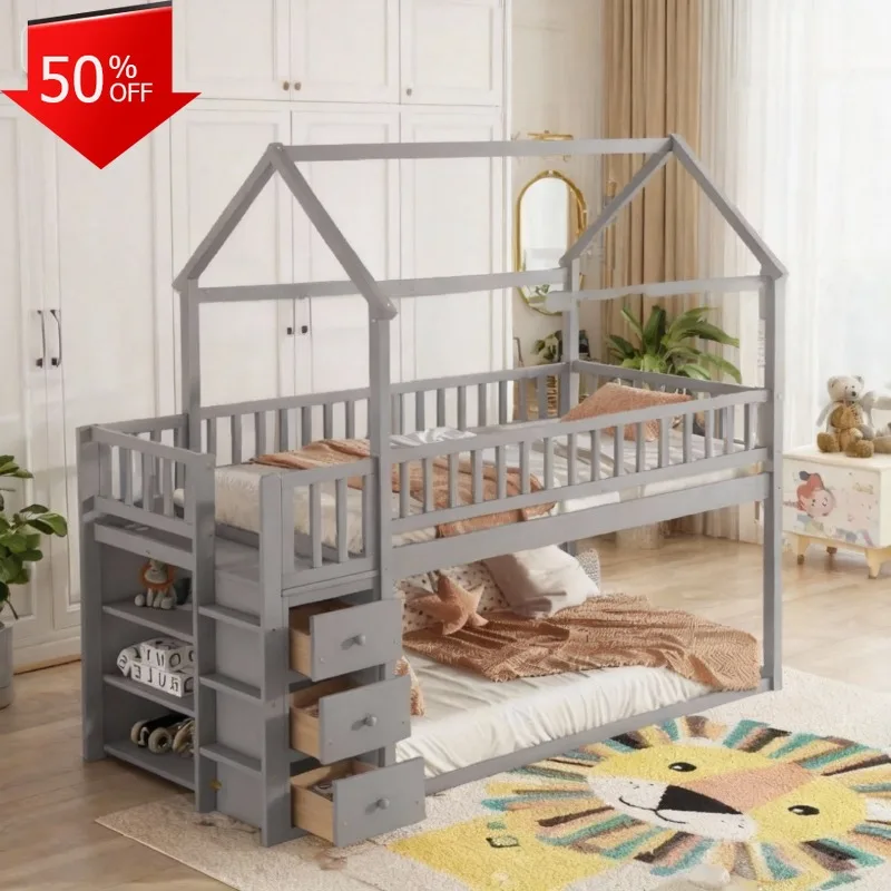 

Convertible Sofa Bed Double Bed Frame Full Size Cama King Beds Individual Bunk Beds Adults Bedroom Set Complete Furniture Home