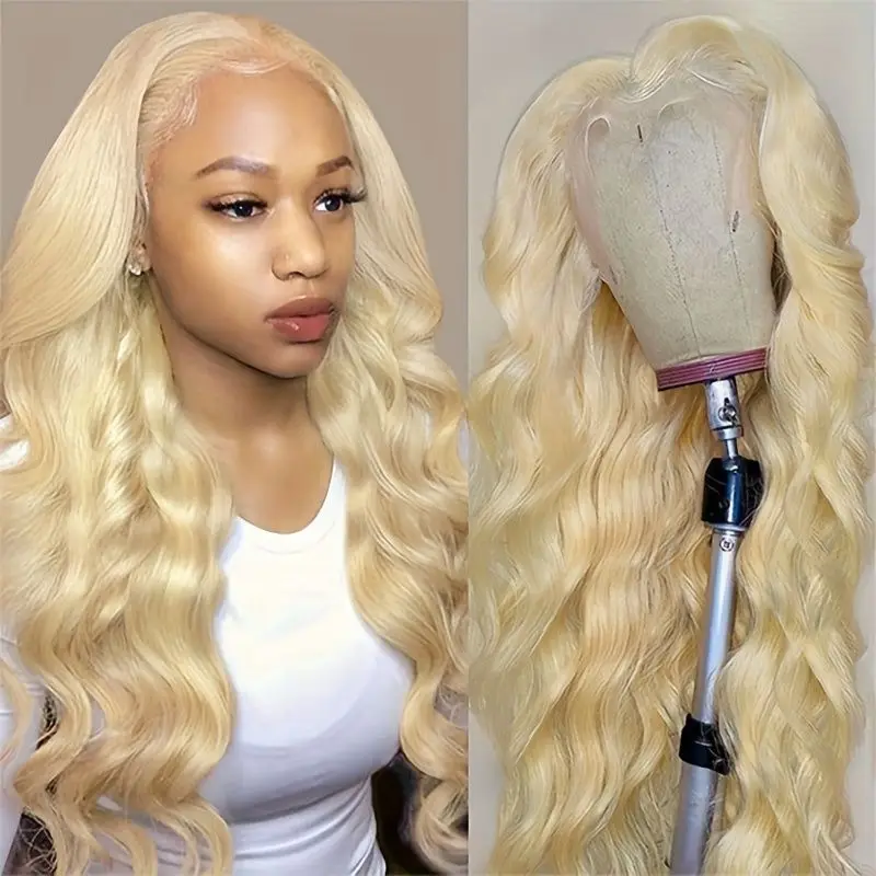 613 hd lace frontal wig 13x6 Body Wave Human Hair 100%Wigs Brazilian 40 inch 613 Blonde Wig 13x4 Lace Front Wig For Women Choice