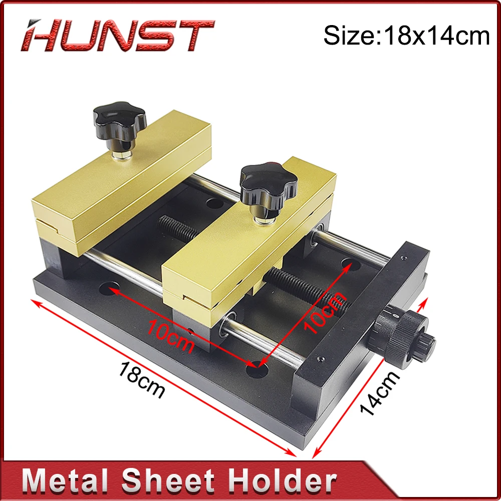 Imagem -03 - Hunst-metal Folha Titular Suporte Fixo Fixture For Fiber Laser Engraving Machine Card Cutting Attechment