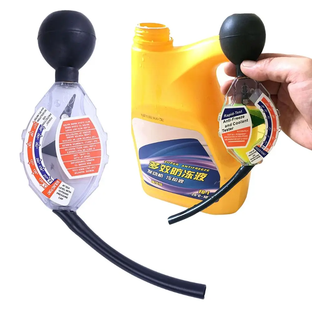 High Quality Detection Tool with Vehicle Car Compatible Automotive Antifreeze Tester Hydrometer Tester Coolant Tester