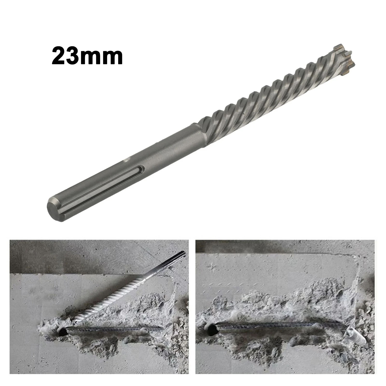 Imagem -04 - Broca de Impacto de Haste Sds-max 280 mm 18 19 20 22 23 24 25 mm para Perfurar Paredes de Cimento Pedras de Concreto Acessórios de Ferramenta Elétrica