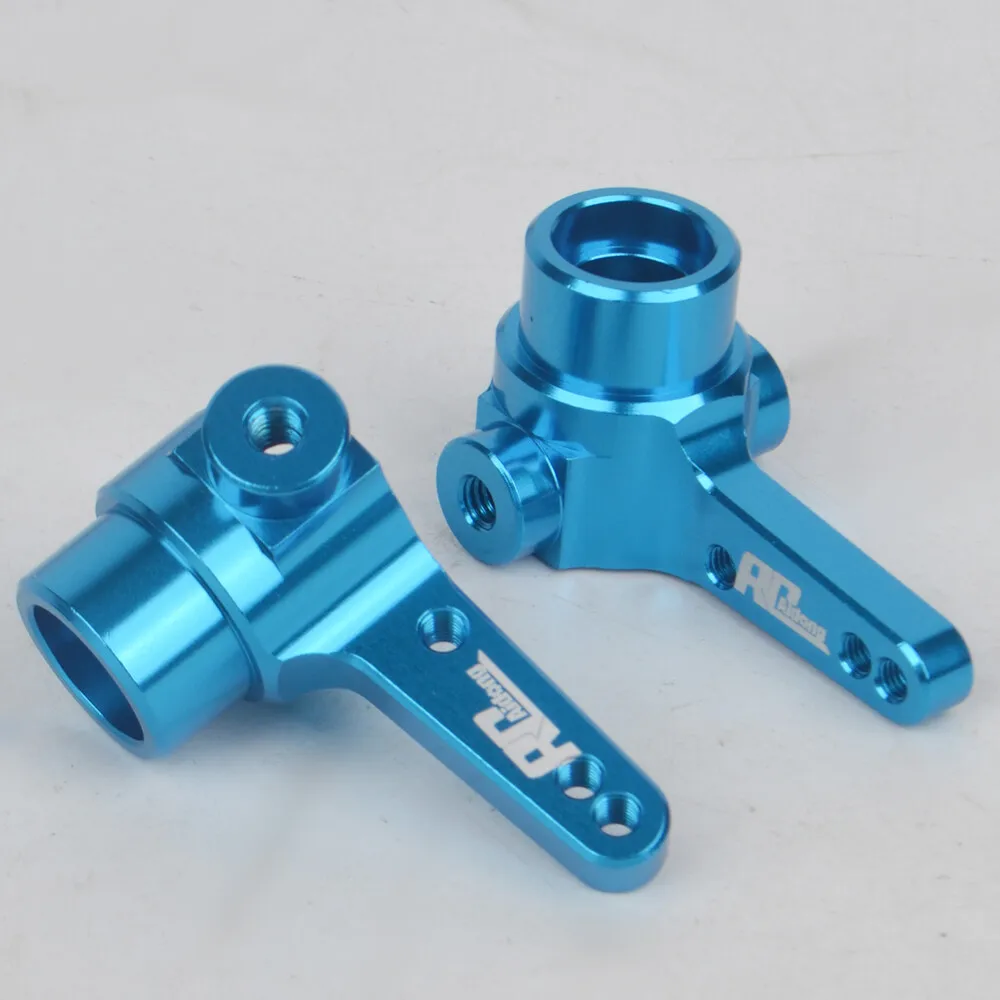 Poteaux avant en alliage d'aluminium compatibles avec les châssis Tamiya TL01, GF-02, GF-01, WR-02C, WR-02CB, WR-02G, WT-01, WT-01N, G6-01