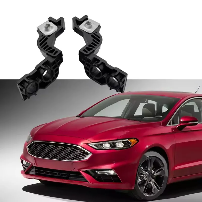 2pcs For Ford Fusion 2017-2020 HS7Z13A005B HS7Z13A004B Car Front Headlight Mounting Brackets Front Bumper Headlight Bracket