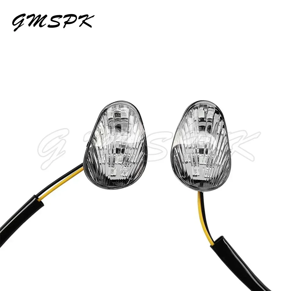 2PCS Turn Signals LED Indicator Motorcycle accessories Flashing Lights Flush Fit for Yamaha YZF R1 R6 R6S FZ6 & FZ Fazer