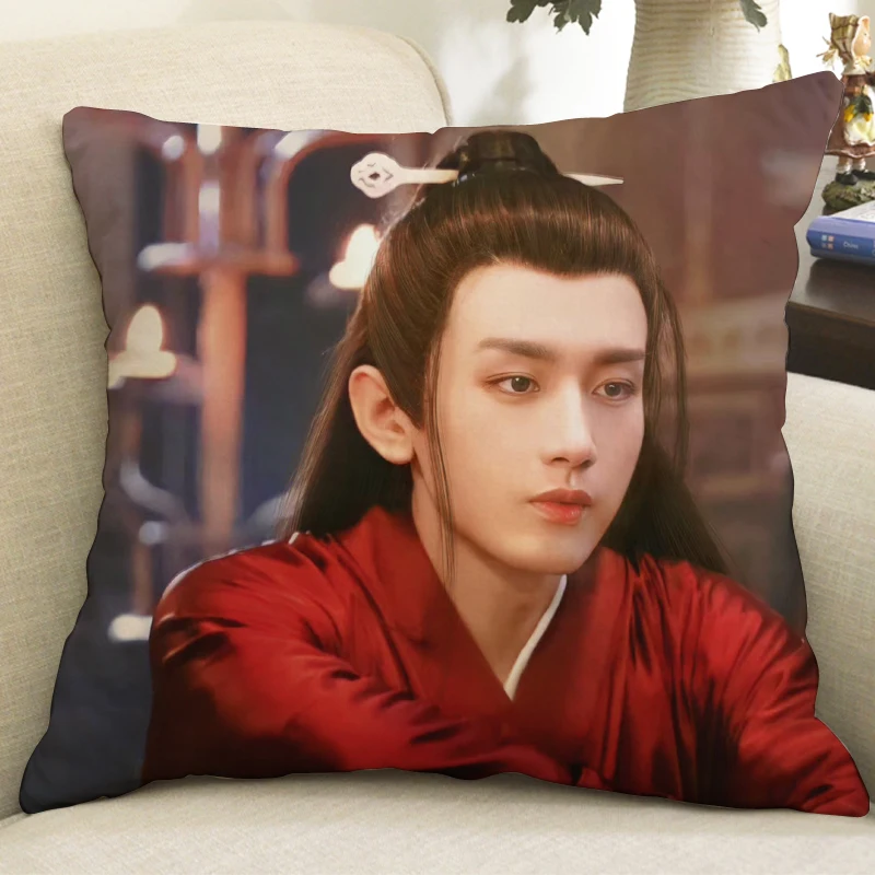 Chinese Drama Lian Hua Lou Surrounding Around Li Xiang Yi Cheng Yi Official 35x35cm Decorative Pillows Cover Cusion Covers