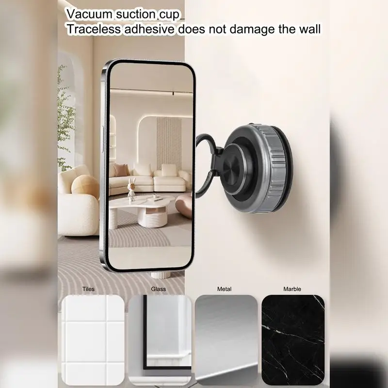 Magnetic Phone Holder Cell Phone Mount 360 Rotation Cellphone Support Cradle Powerful Suction Stand For Windshield Air Vent