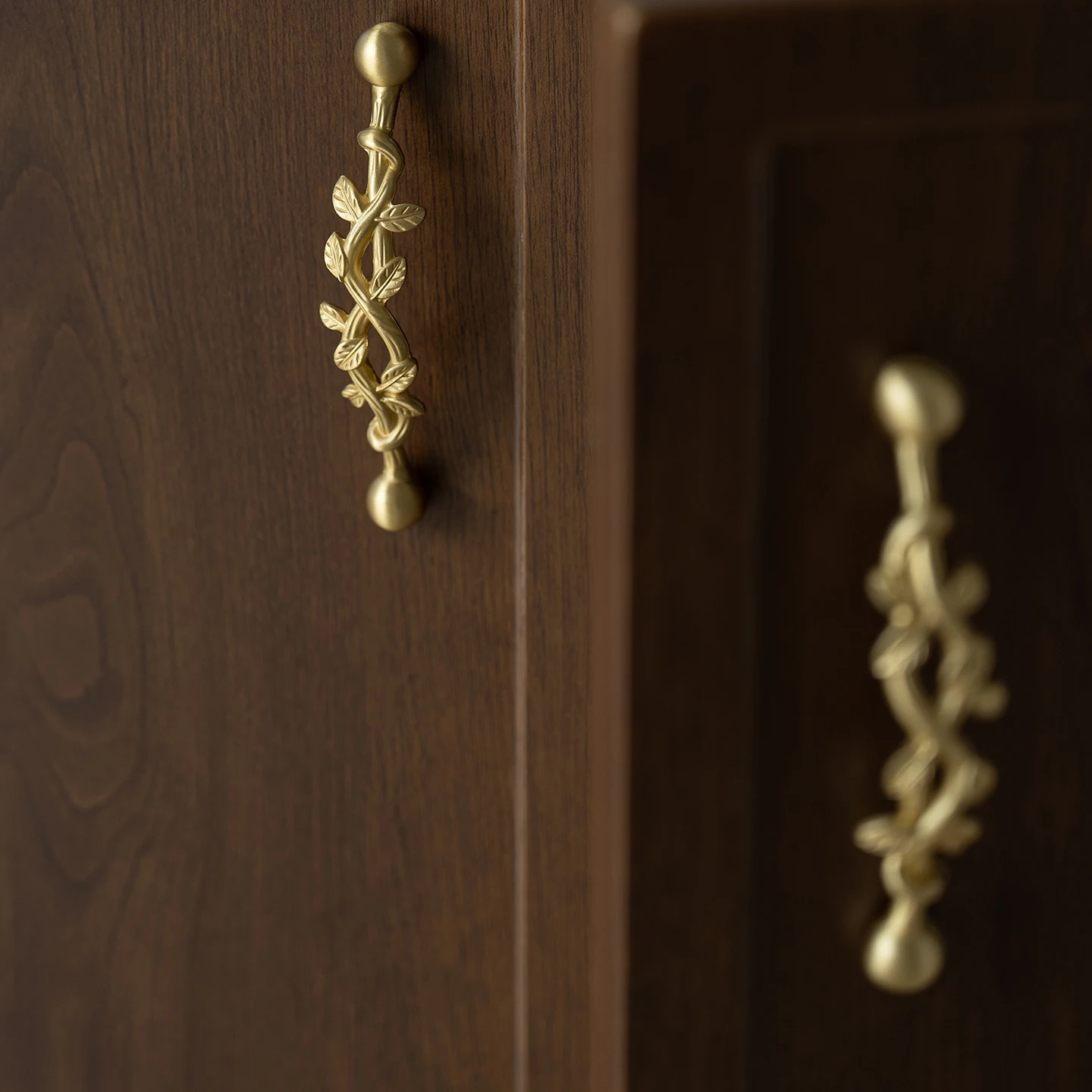 Brushed brass cabinet pull — product image 11