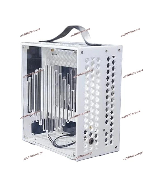 

Mini Portable A4 Portable 1U Power Supply Mini ITX Single Display Fully Transparent Side Transparent Small Main Case