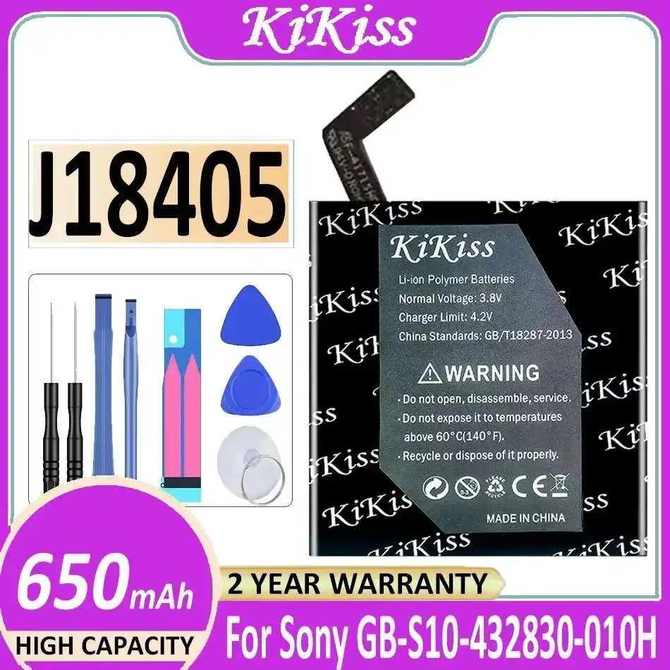 

Для умных часов Sony GB-S10-432830-010H Прочный аккумулятор J18405 650 мАч