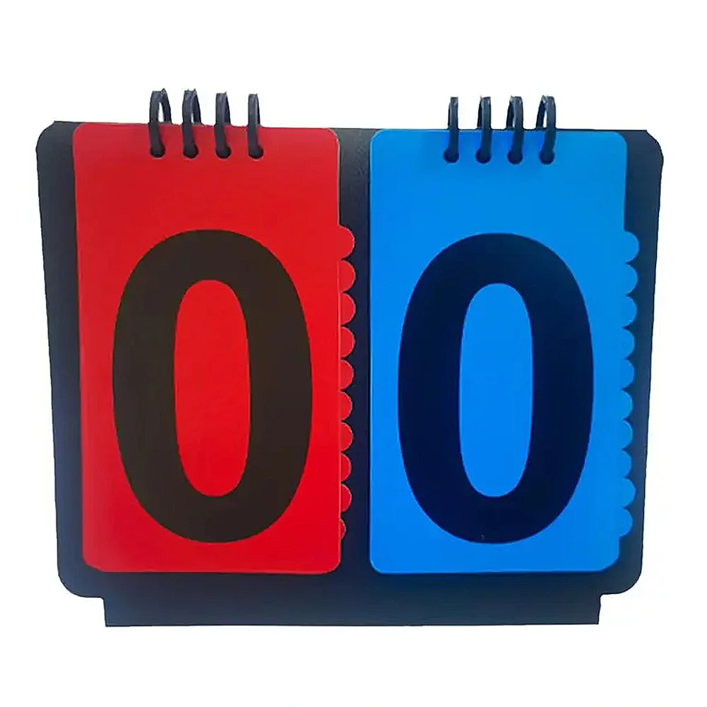 Scoreboard Manual Score Flip Cards Score Counter for Baseball Tennis Ball Basketball Football