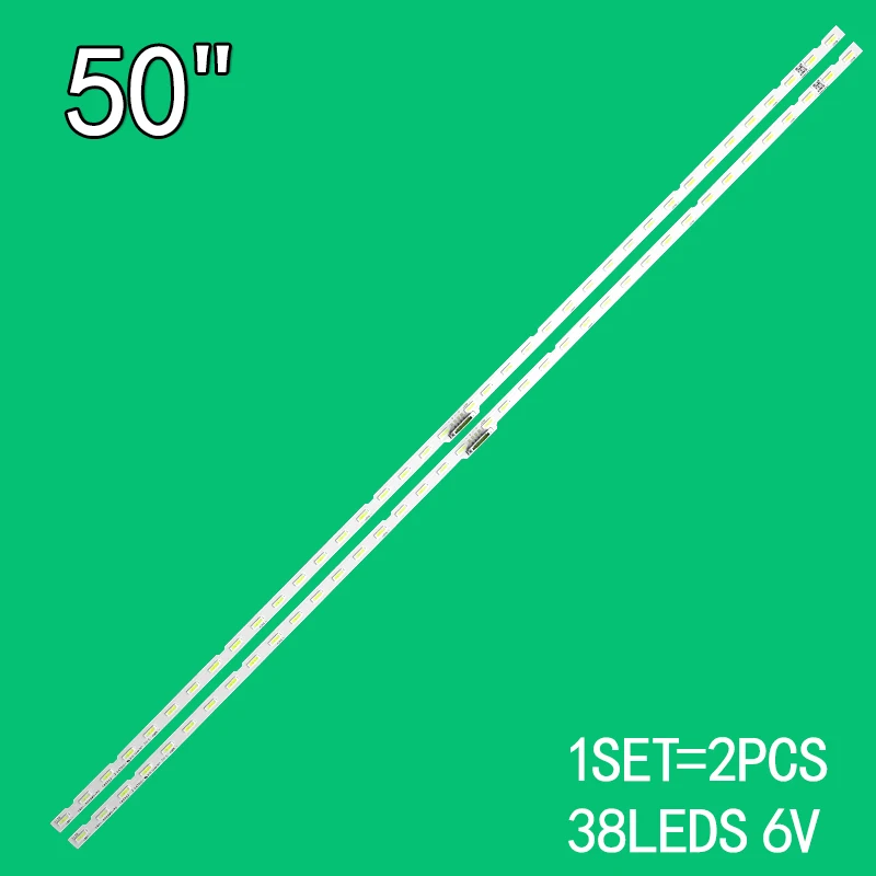 TV's LED For Samsung UE50RU7099 UE50RU7170U Backlight Strips V8N1-500SM0-R0 180322 Y18 NU7100 50