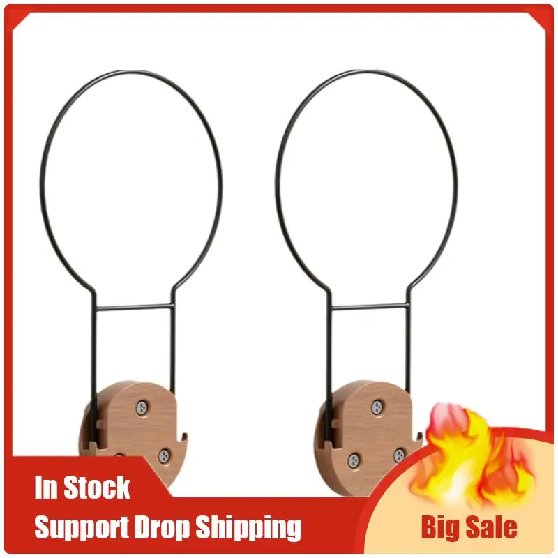 A35F New Foldable For Basketball Holder Wall Mount(2 Pcs), Ball Storage Rack Supports For Basketball, Soccer Volleyball, Footbal